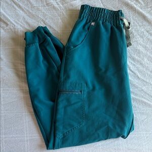 Figs Ocean Blue Women's Cargo Pants
